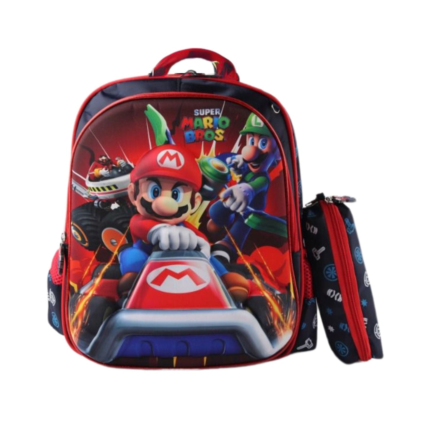 G241 Mario Bros Backpack & Pencil Case