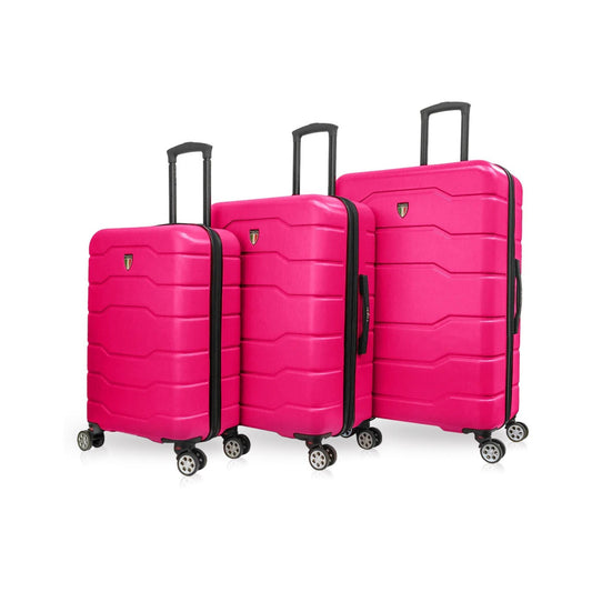 Tucci Fuchsia Pink Hard Case Luggage