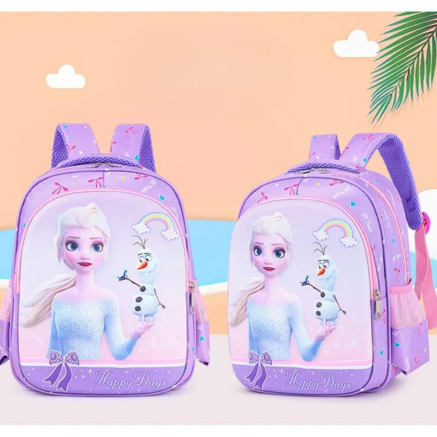 1021 3D Frozen Backpack