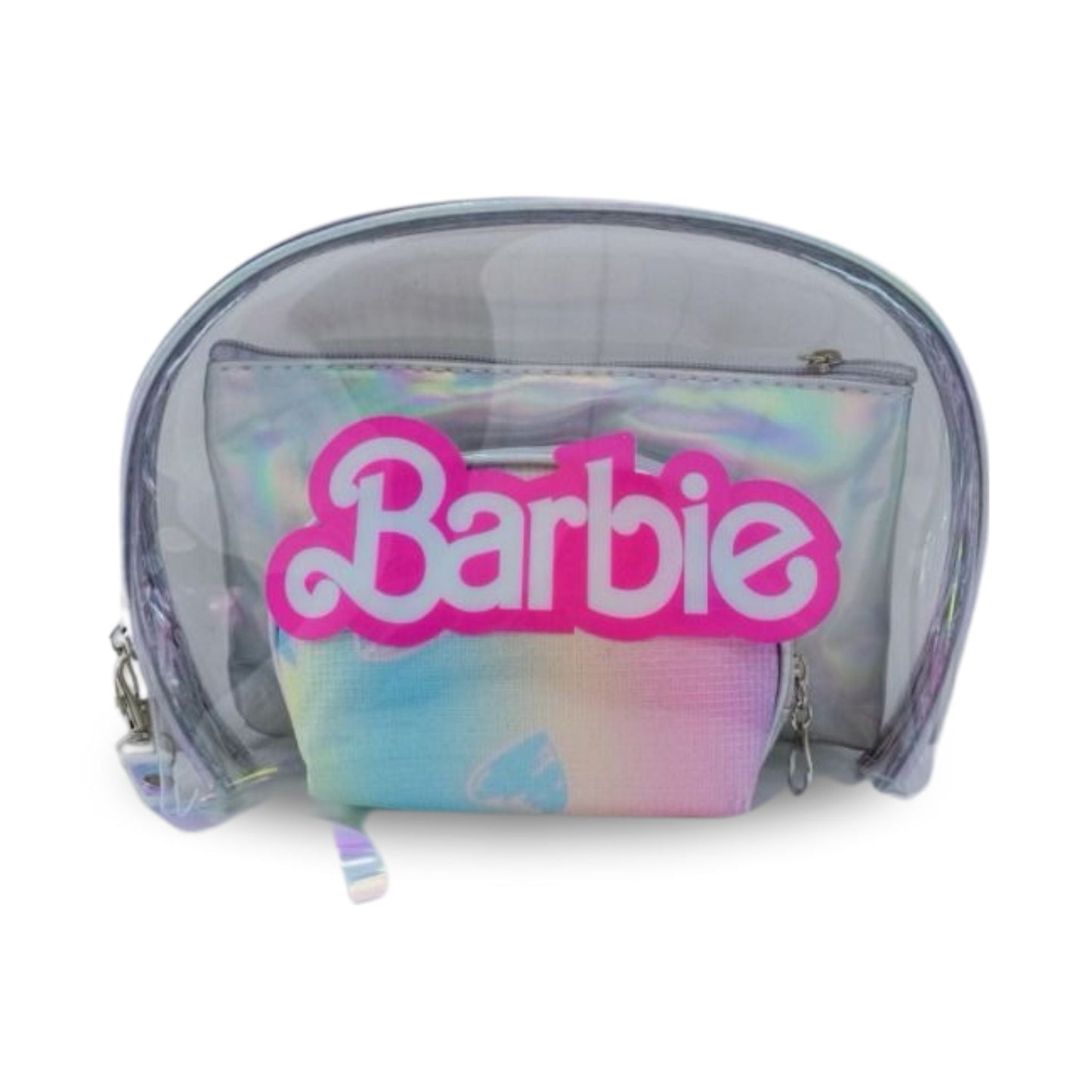 S3577 Barbie MultiPurpose 3 Piece Pouch Set