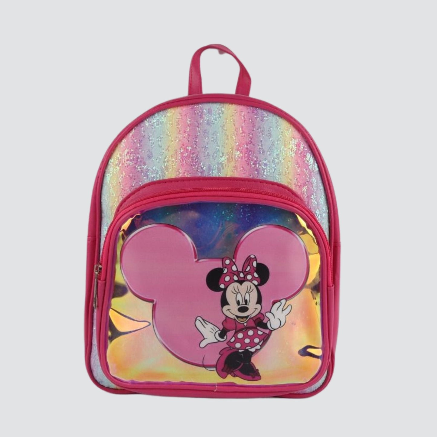 Fuchsia Pink Minnie Mouse Backpack