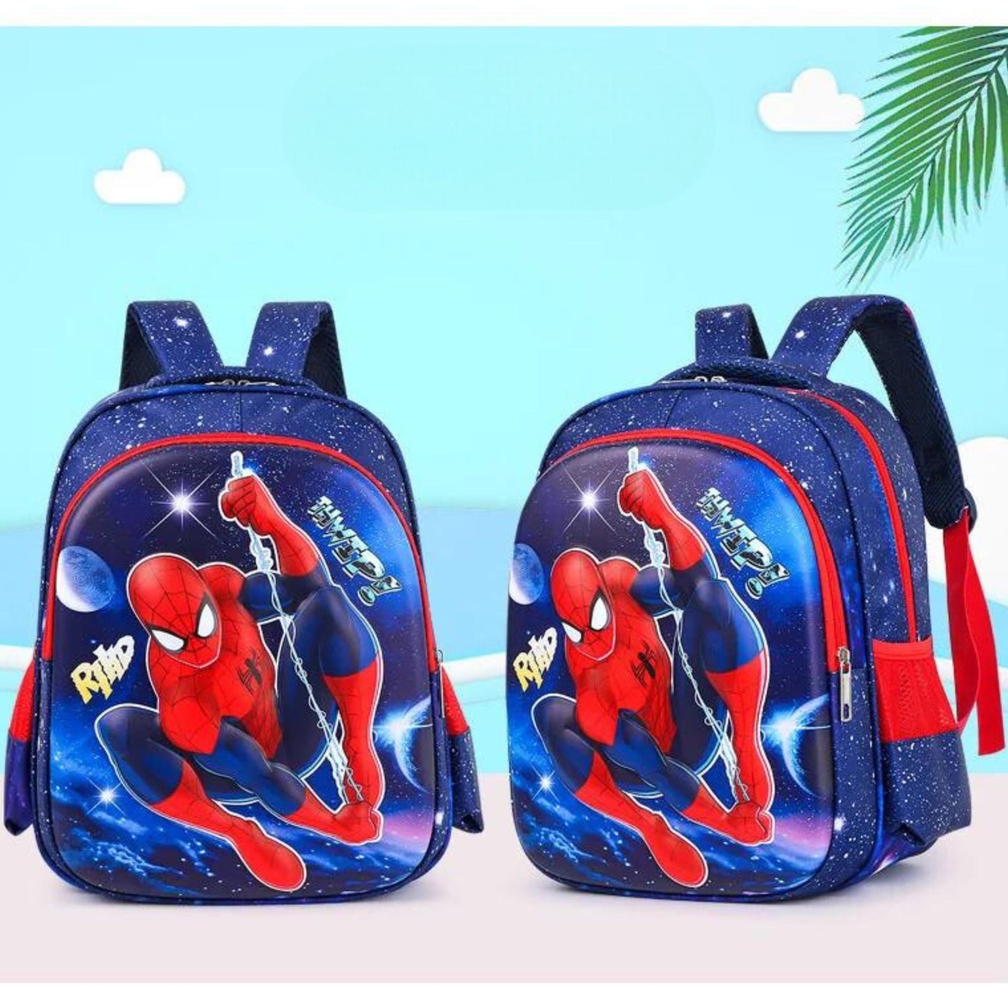 1021 3D Spiderman 12" Backpack