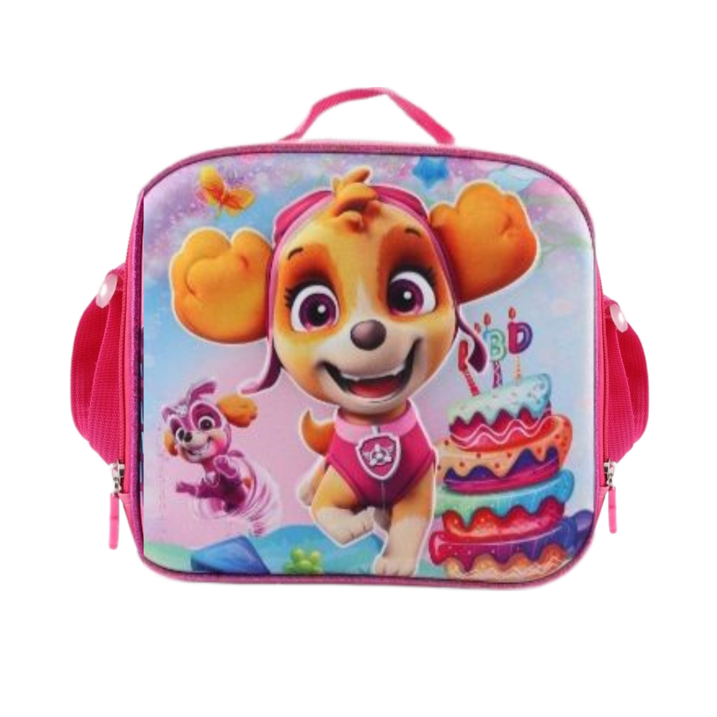 G244 Girls Paw Patrol Insulated Lunch Bags