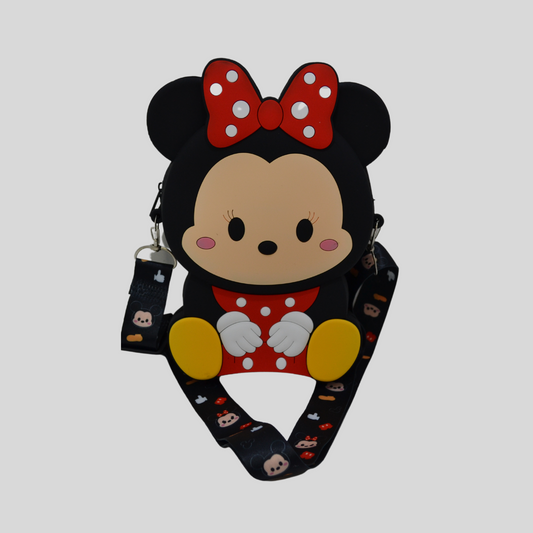 S2937 Minnie Bear Face Crossbody